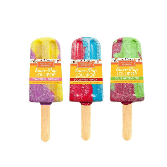 Sour Pop Lollipops