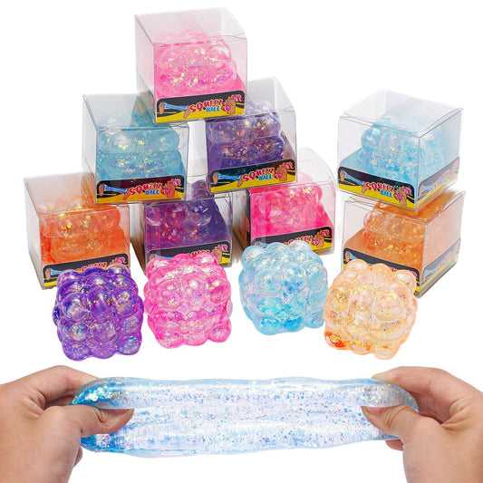 Glitter Squishy Cube