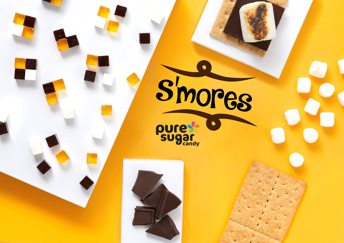 S’mores - Hard Candy Cubes