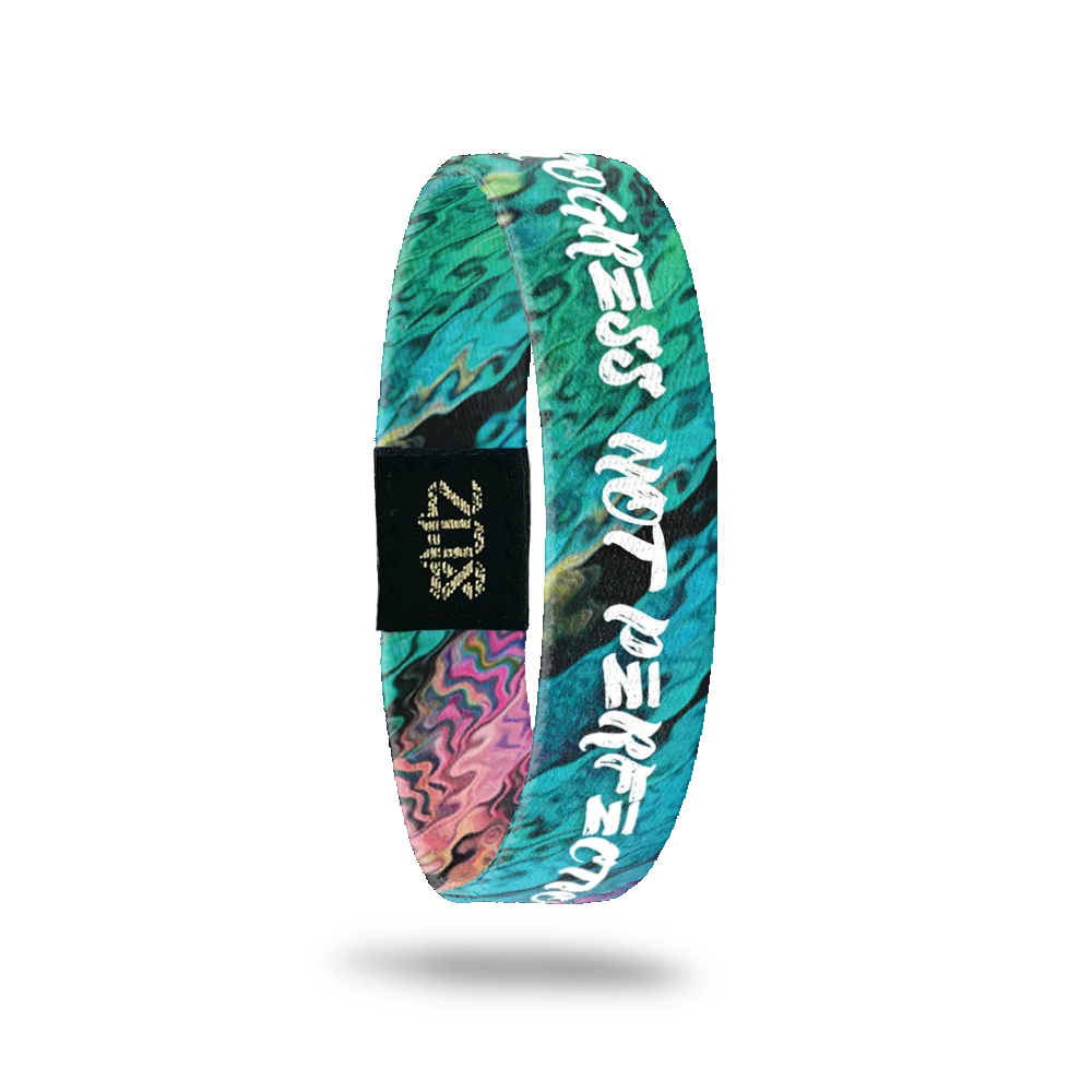 Progress Not Perfection V2 Elastic Bracelet