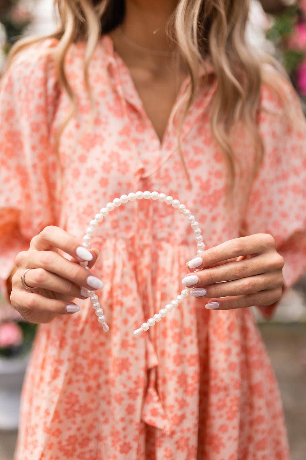 Simple Pearl Headband