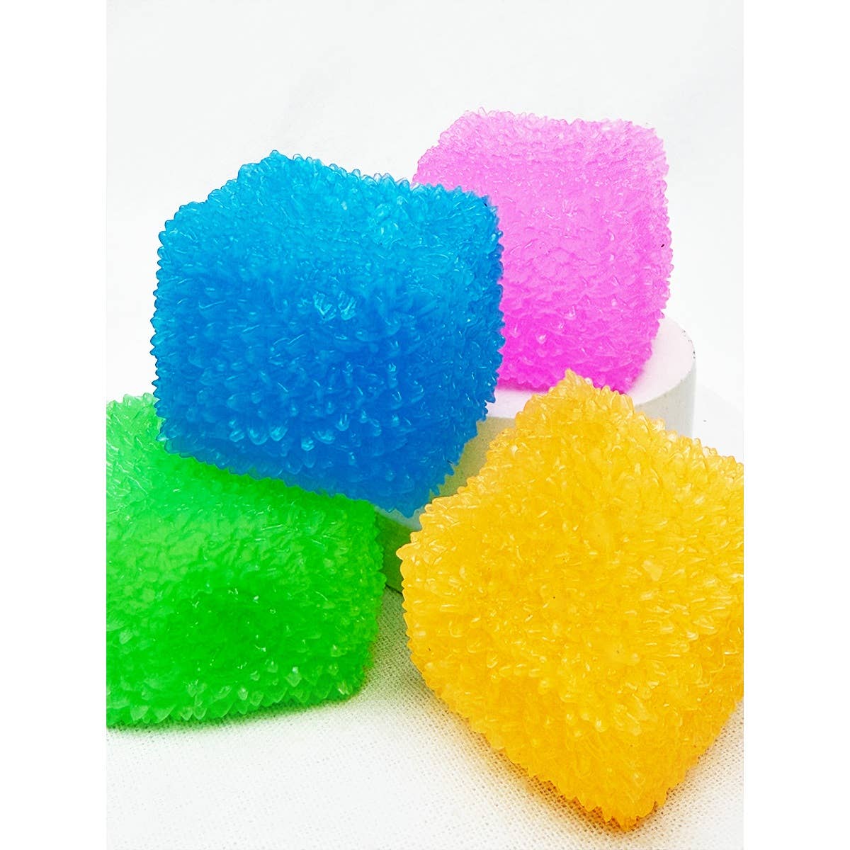 Textured Ice Cube Squishy
