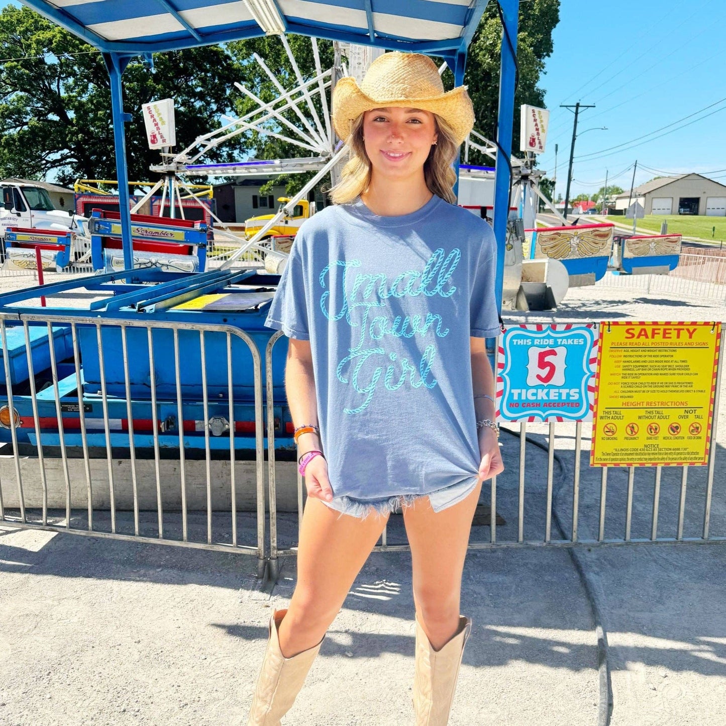 Small Town Girl Youth and Adult Tee
