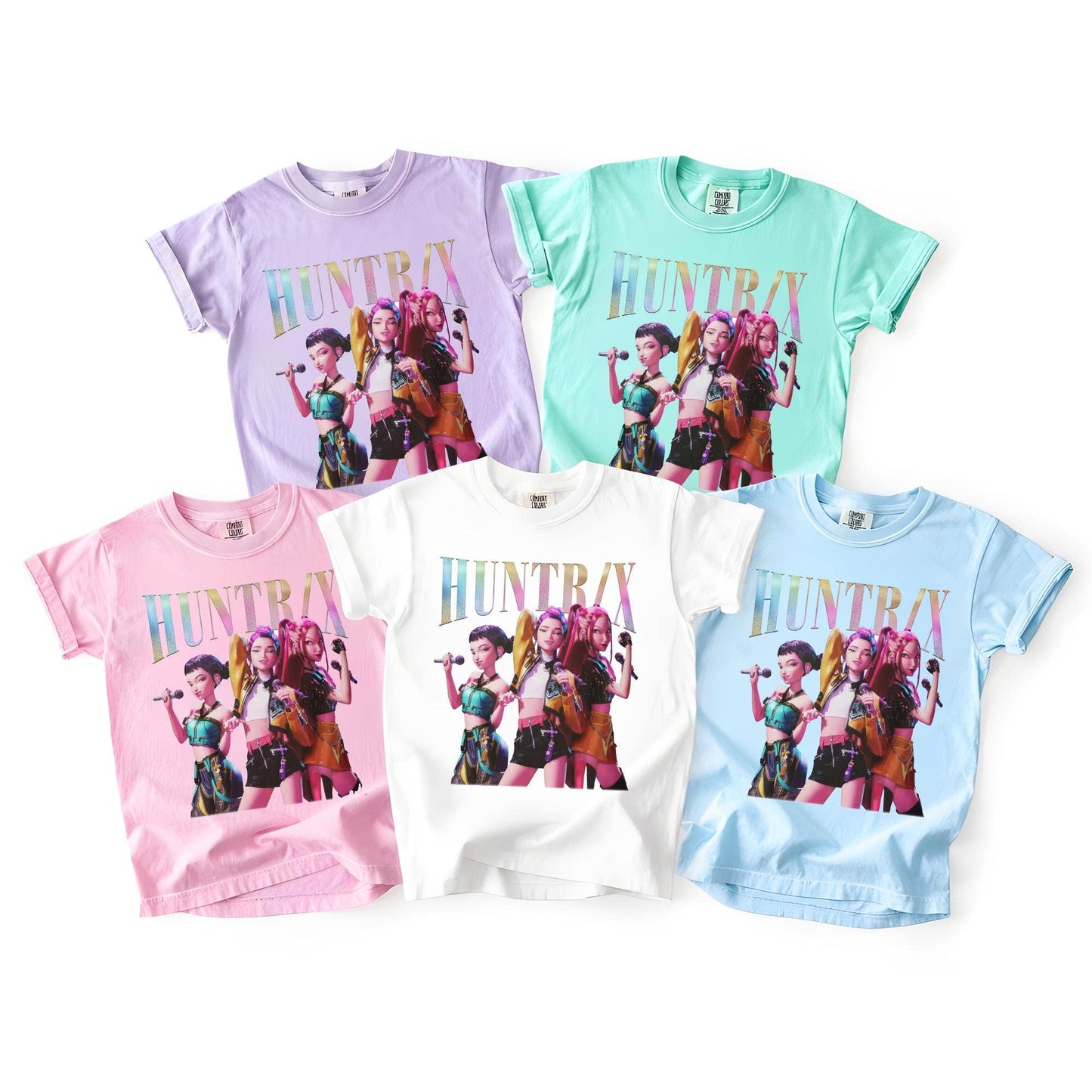 Huntrix Tshirt in Seafoam