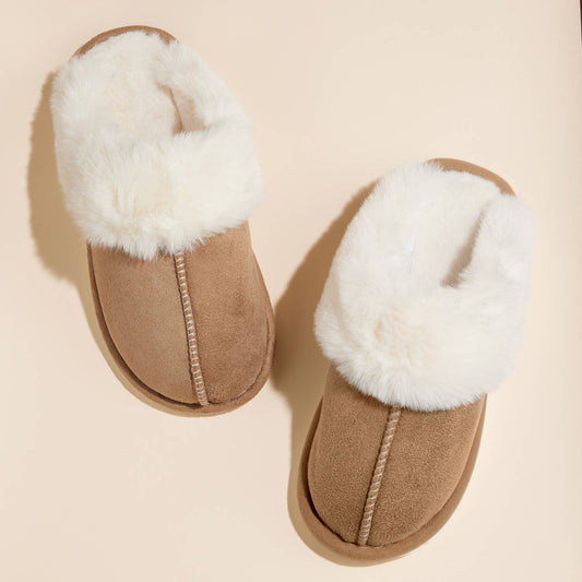 Sherpa Fur Indoor and outdoor Slippers