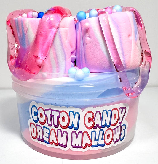 Cotton Candy Dream Mallows DIY Slime