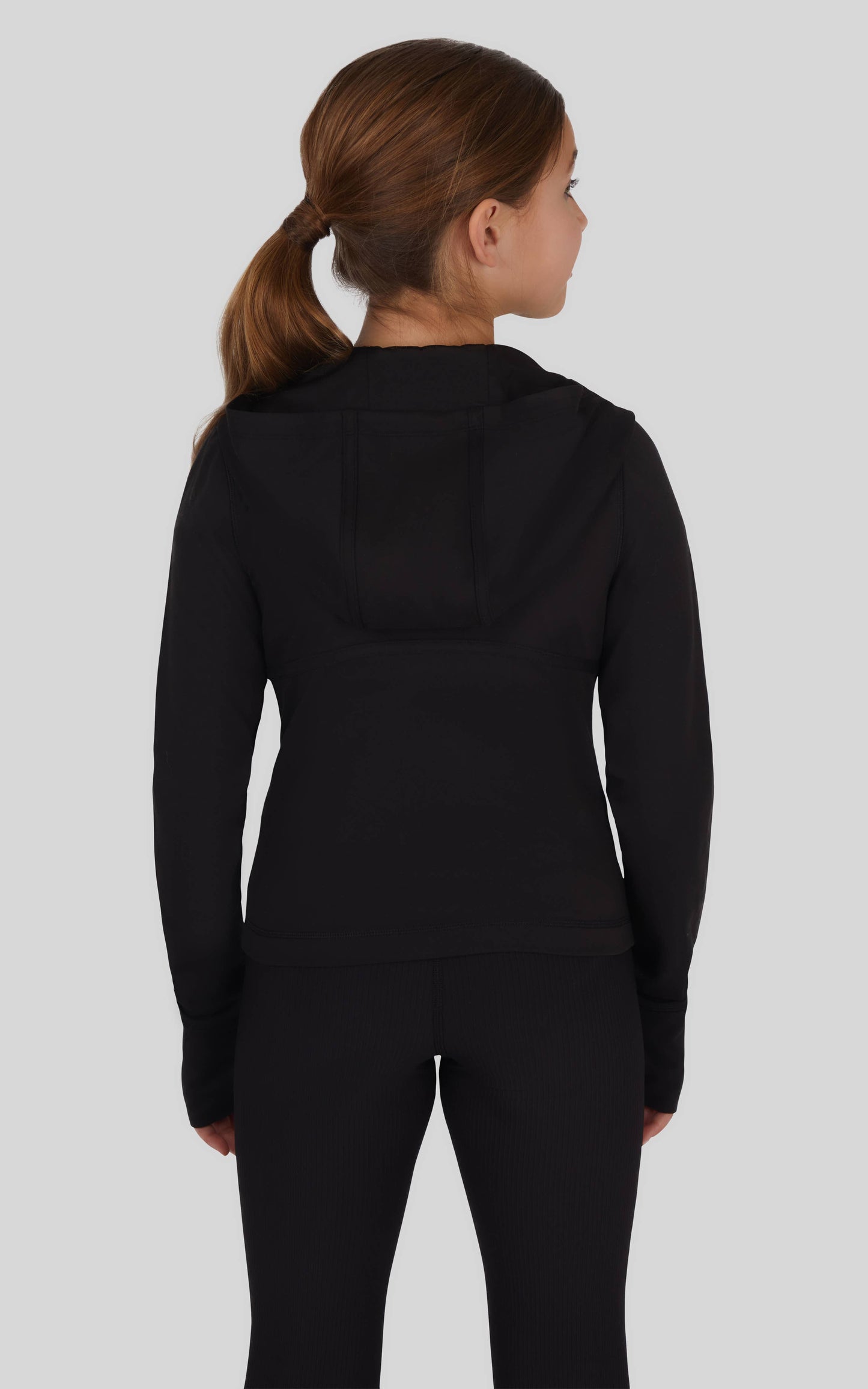 Girls Everyday Full Zip Active Jacket with Hood