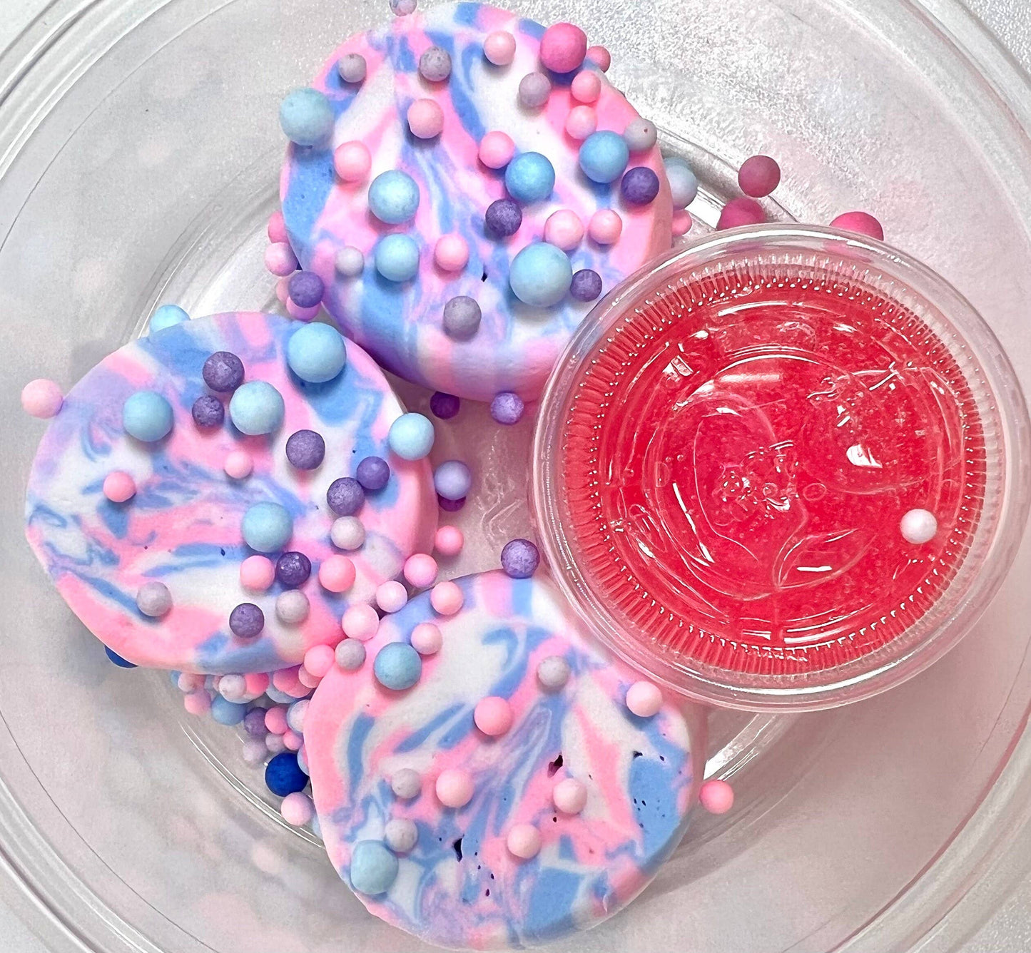 Cotton Candy Dream Mallows DIY Slime