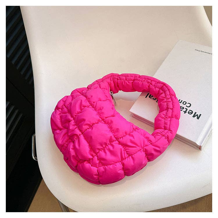 Solid Color Cloud Bag