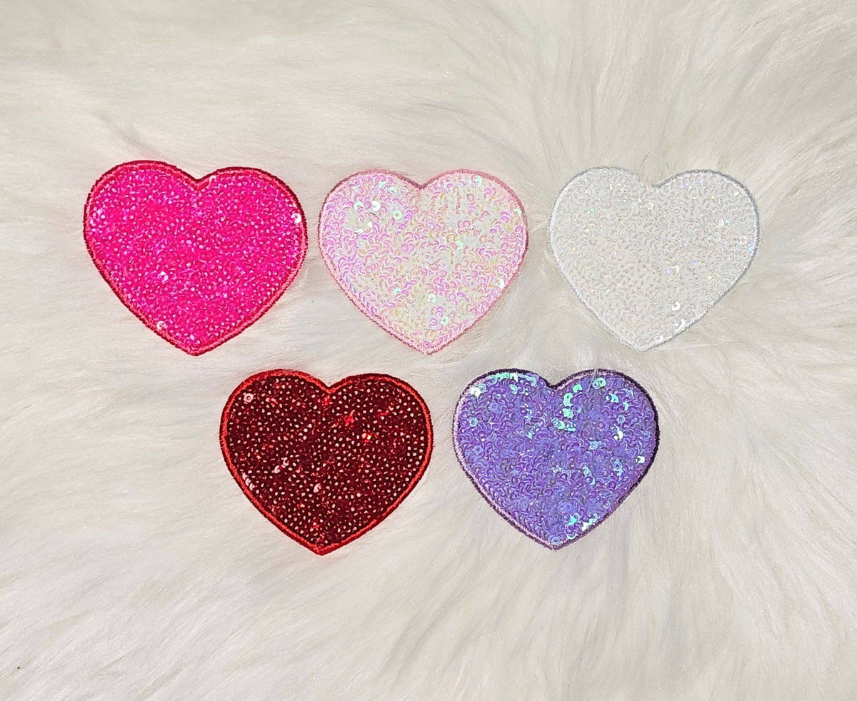 Sequin Heart patch