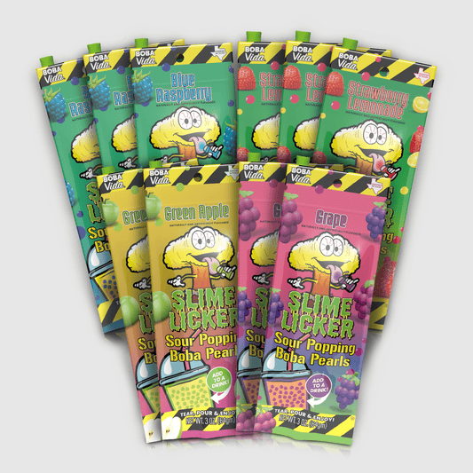Sour Slime Licker® Variety Popping Boba
