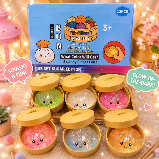 Glow-in-the-Dark Dumpling Squishy