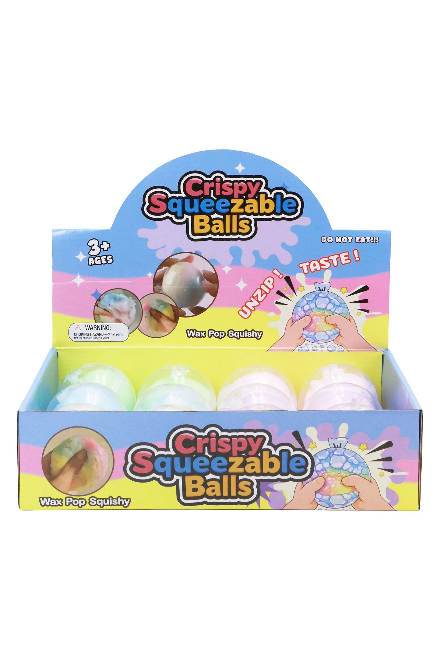 Crunchy Crispy Cracking Clay Squishy Ball