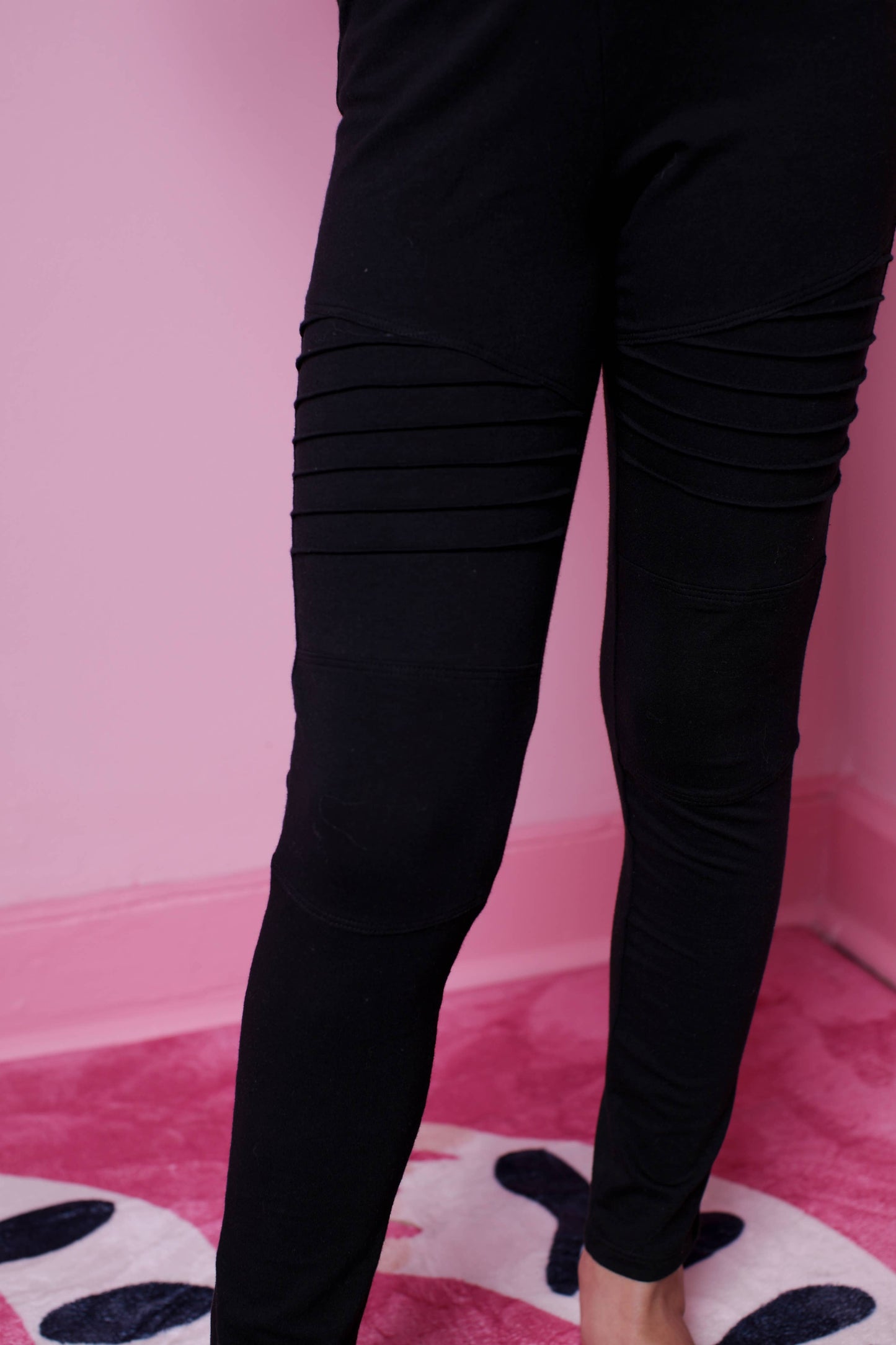 Motto Legging Black No Wash - TWEEN GIRLS