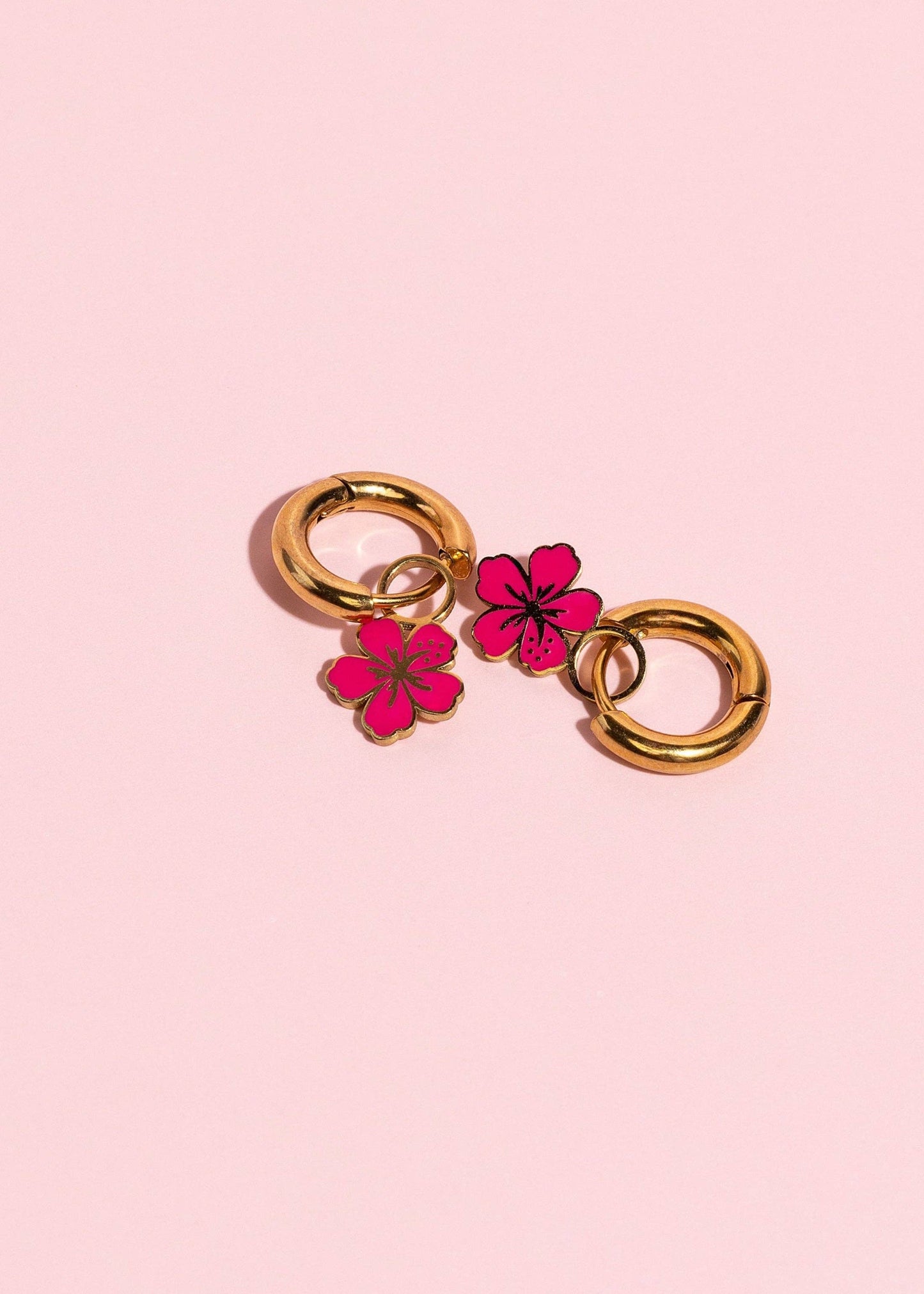 Hibiscus Flower Charm