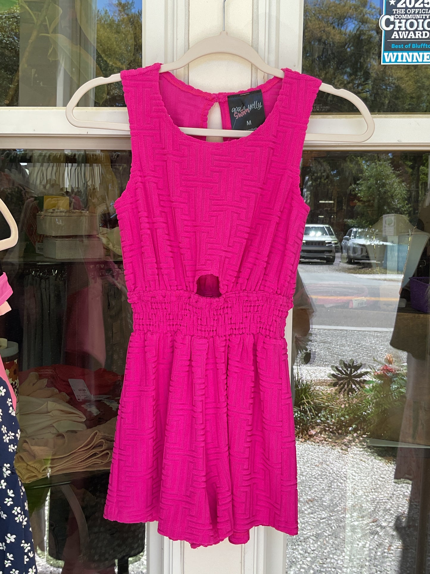 Magenta Terry Coverup
