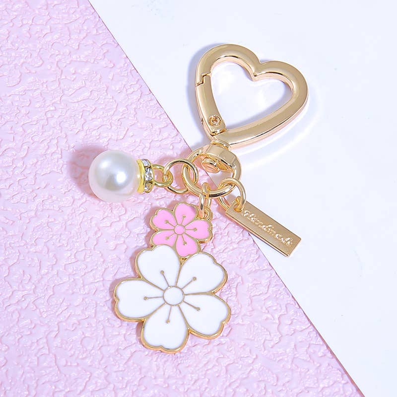 Cherry Blossom Keychain