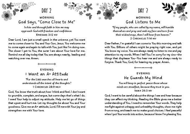 365 Encouraging Prayers for Girls : Morning & Evening