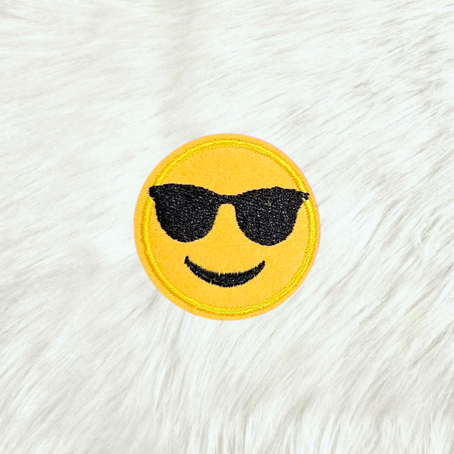 Emoji Smile Sunglasses Patch
