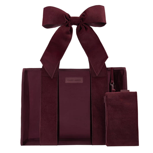 Limited Edition Holiday Velvet Tote Bag