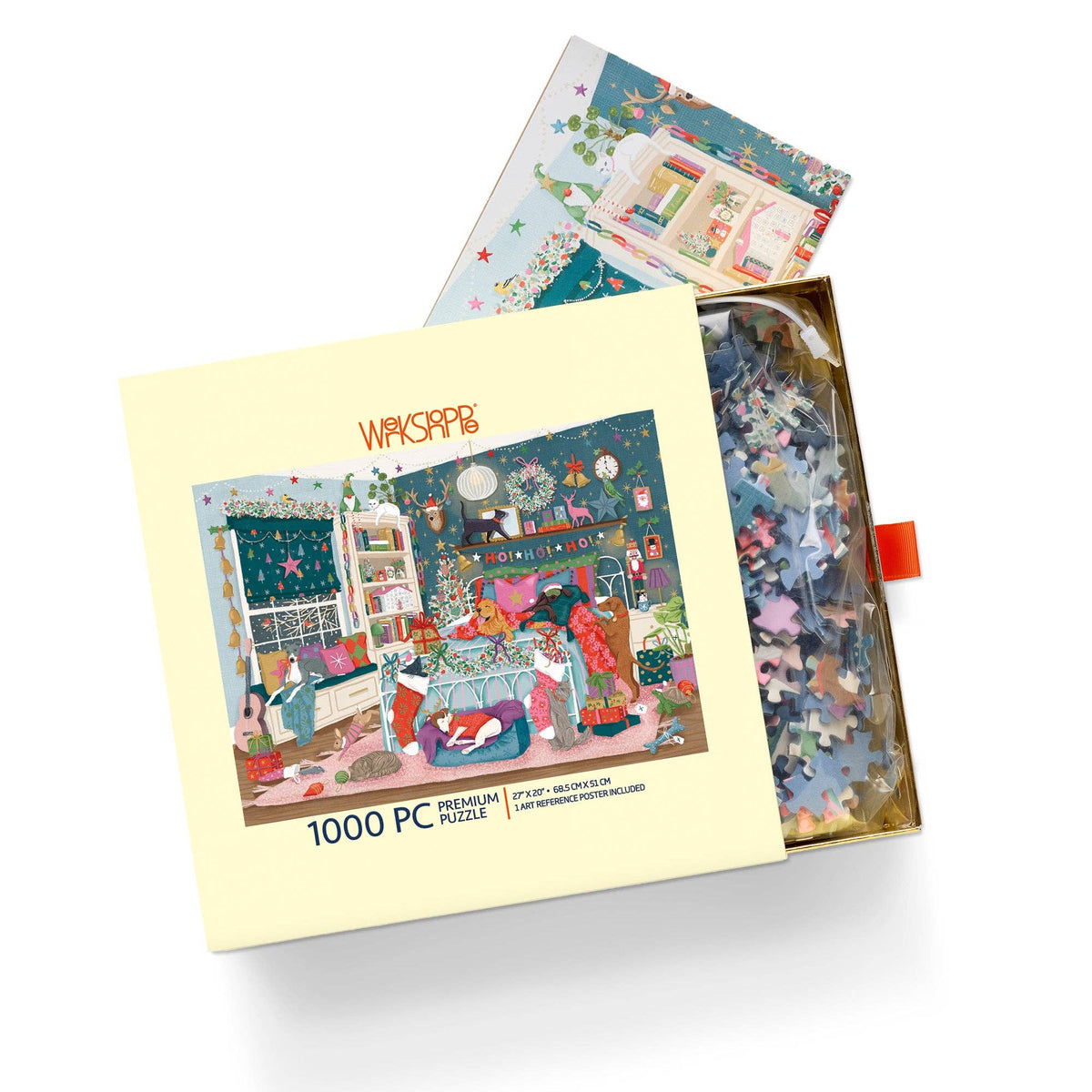 Christmas Morning 1000 Piece Puzzle Holiday Gift