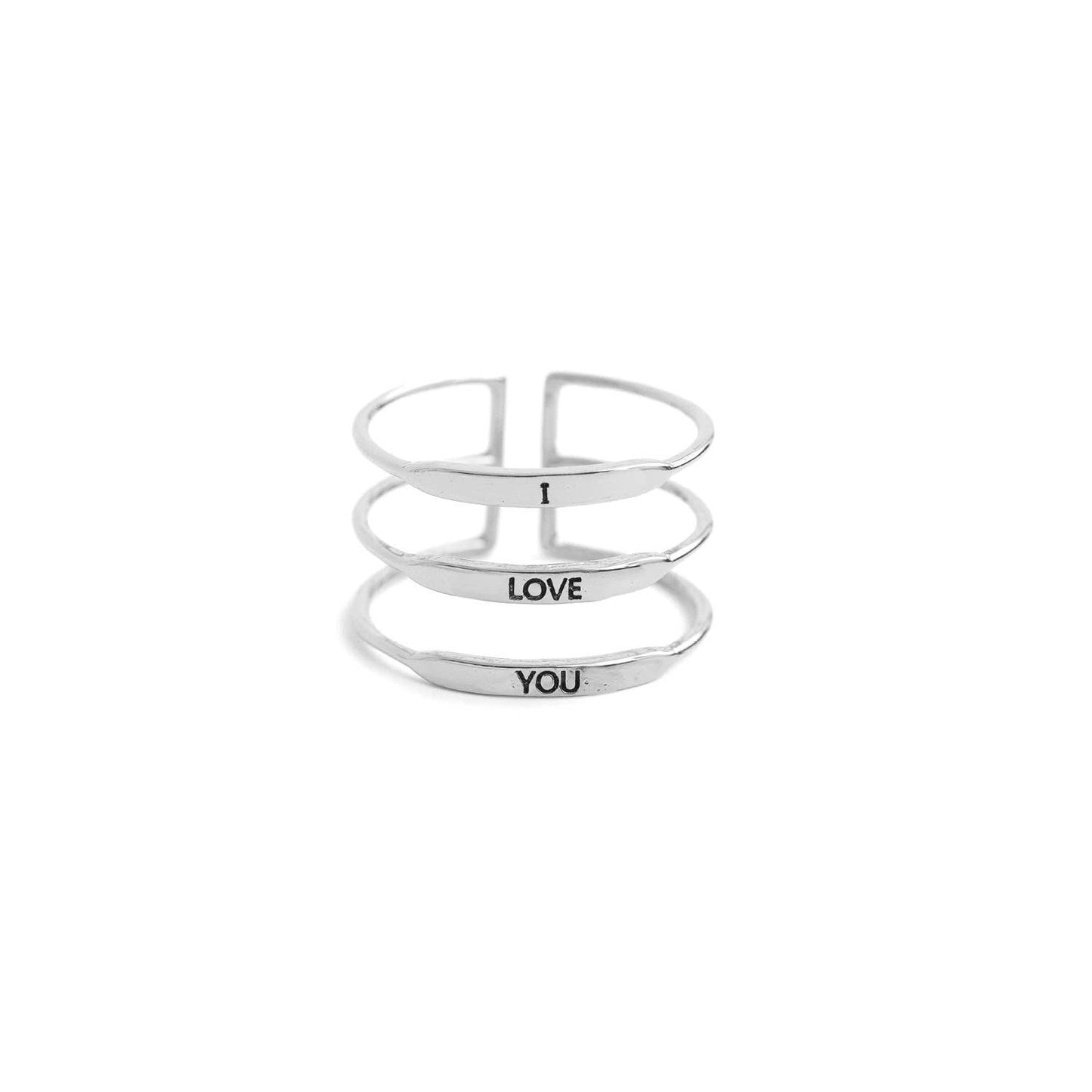 I Love You Adjustable Ring