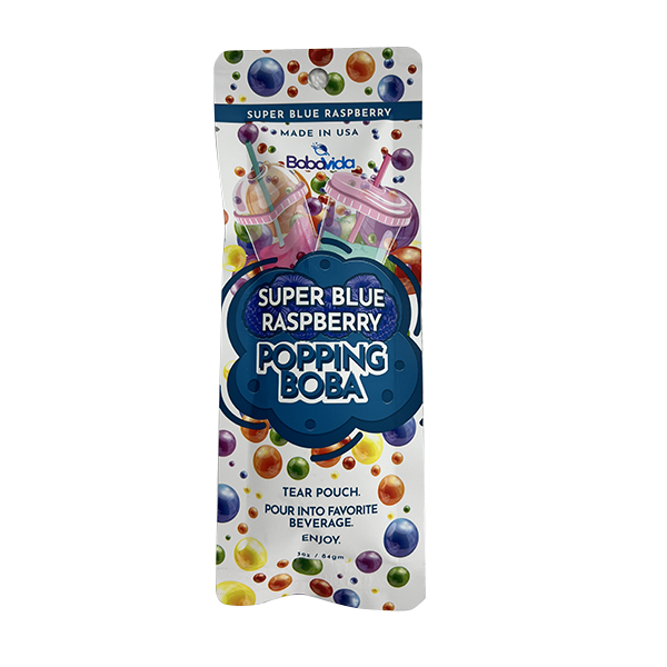 Blue Raspberry Popping Boba
