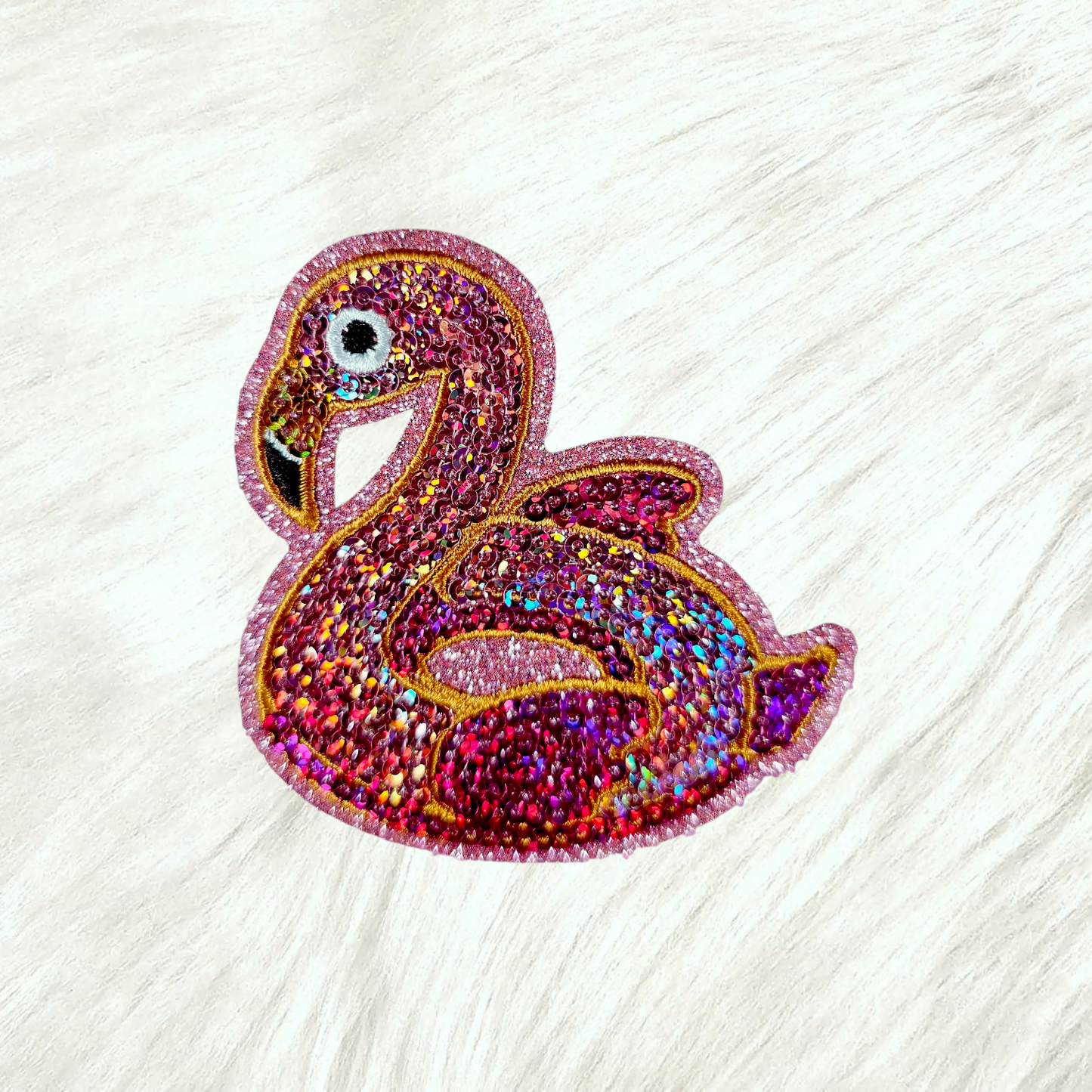 Flamingo Pool Floaty Patch