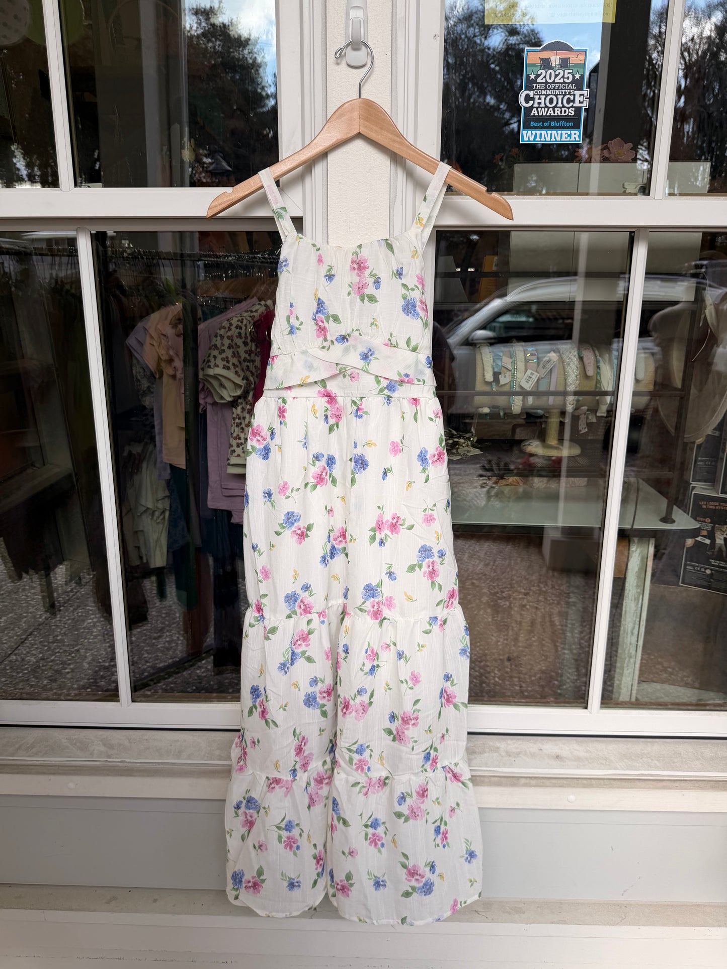 Floral Bouquet Maxi Dress