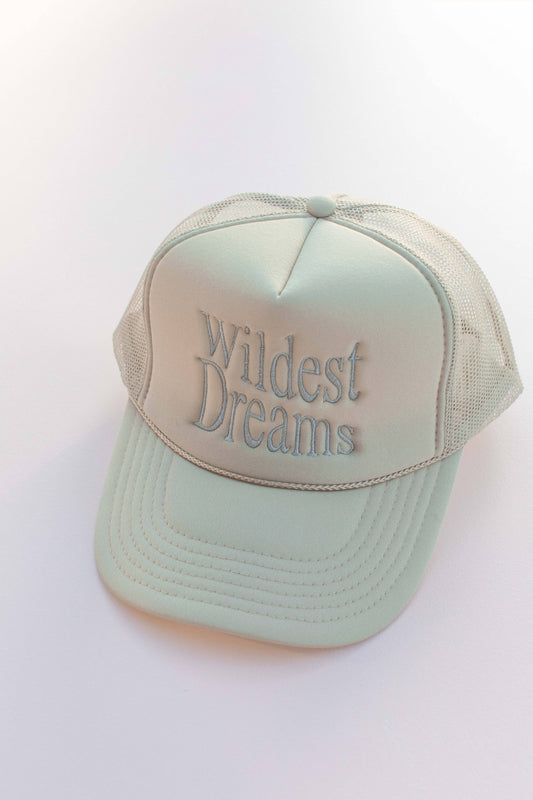 Embroidery Wildest Dream Trucker Hat Cap