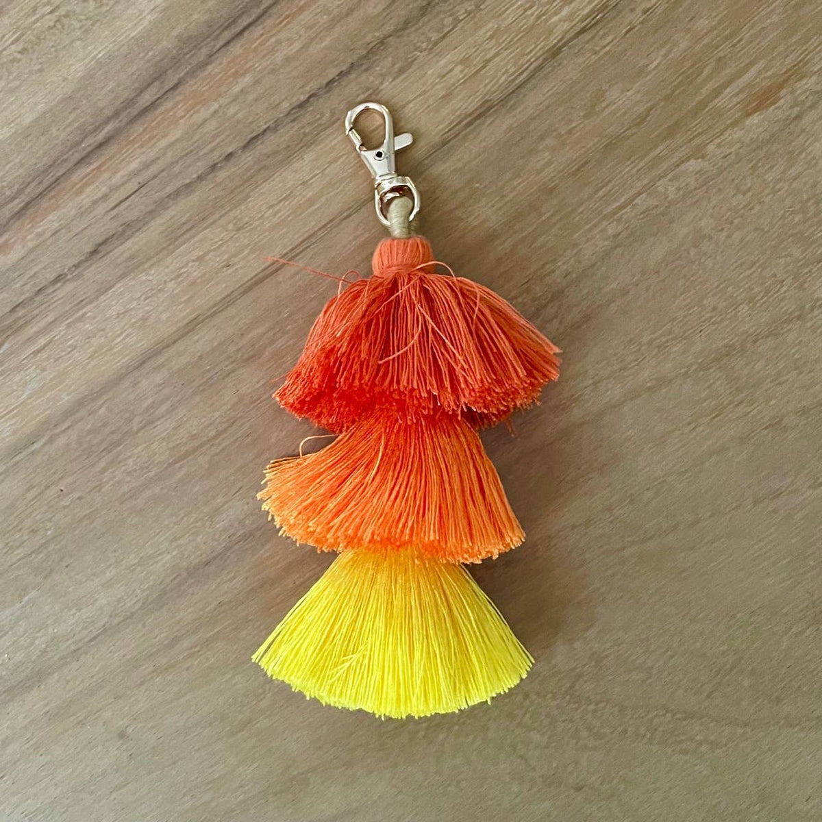 3 Tiered Large Ombre Tassel with Clasp