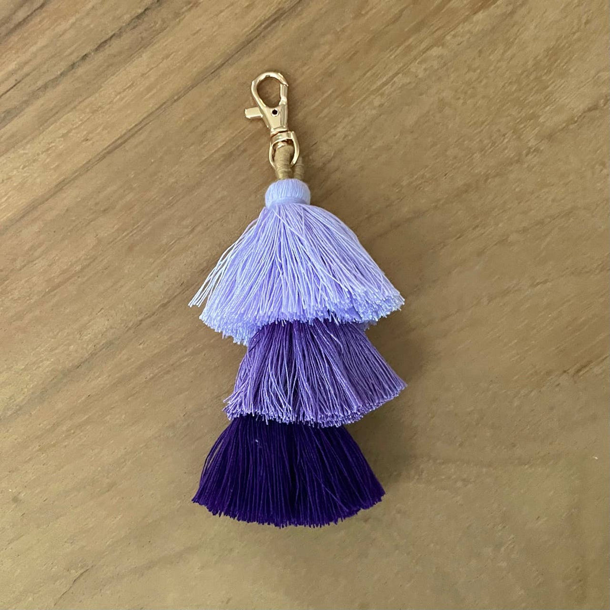 3 Tiered Large Ombre Tassel with Clasp