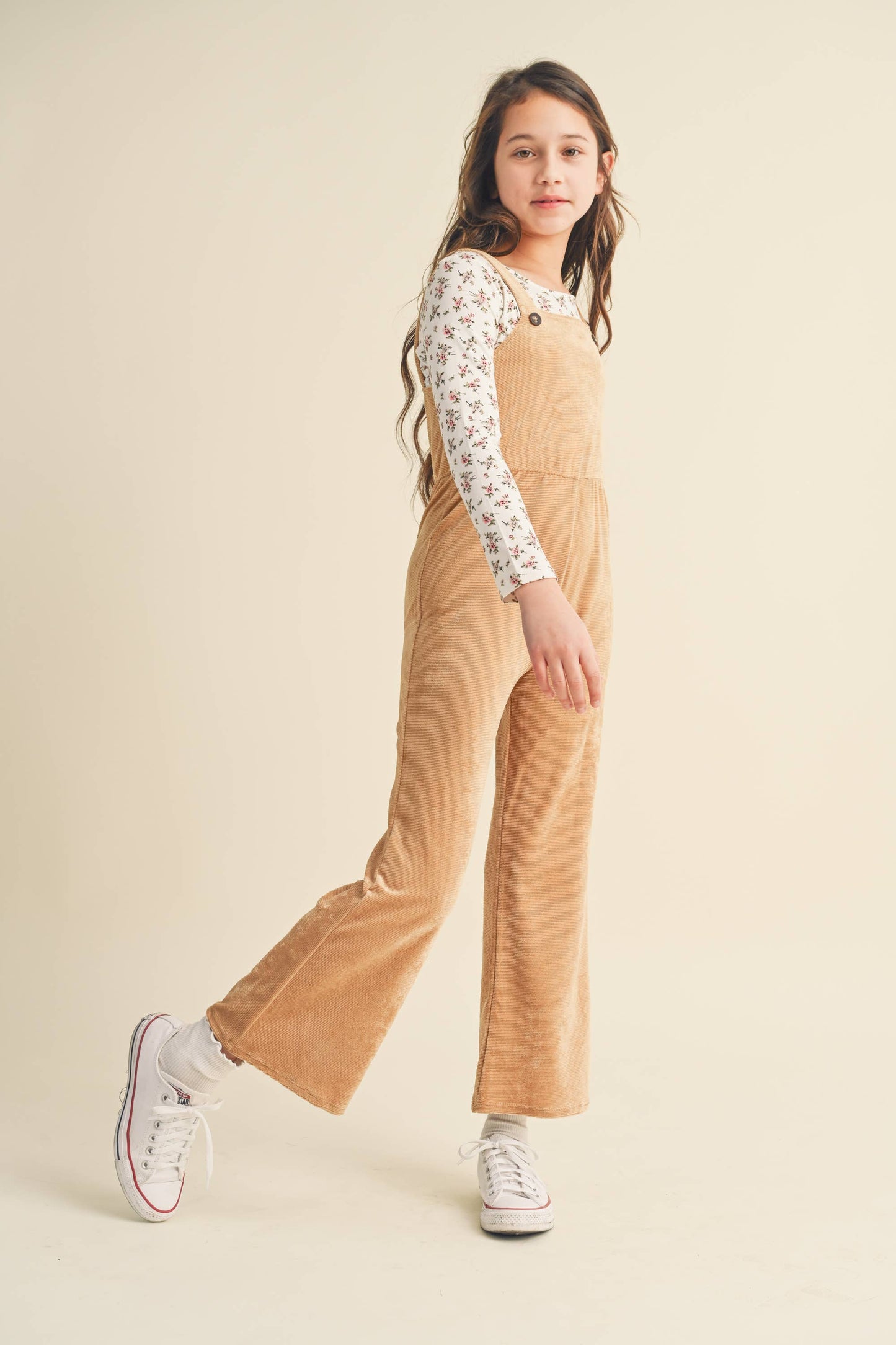 L/S MINI FLARE JUMPSUIT