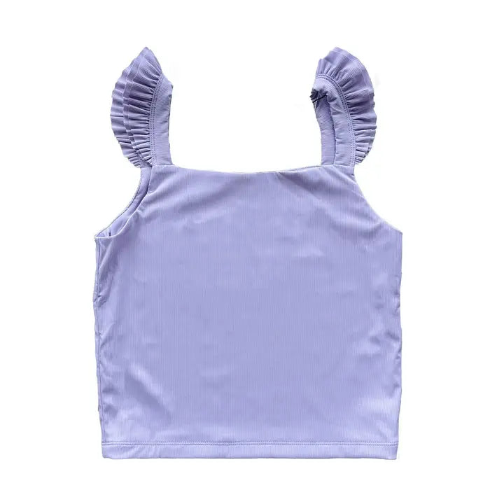 LO Ruffle Strap Tank