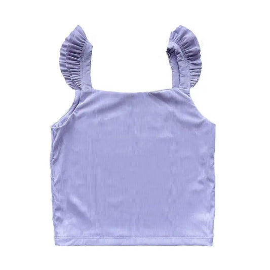 LO Ruffle Strap Tank