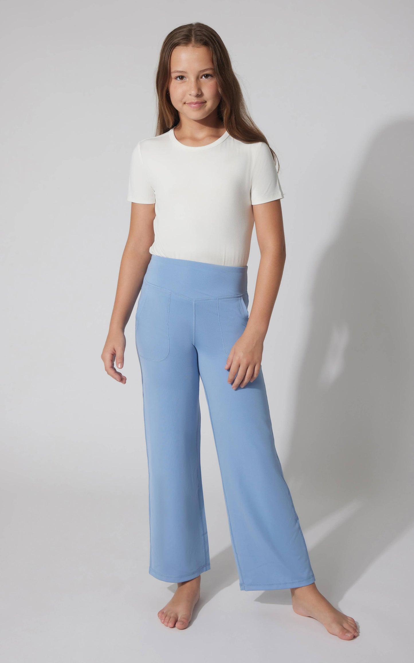Girls Nudetech Wide Leg Everyday Pant