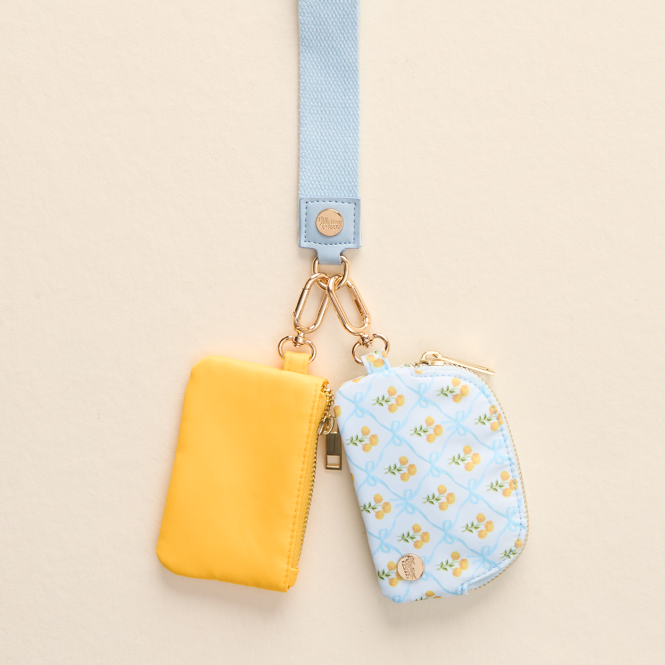 Dynamic Duo Pouch Wristlet-Marigold Lane Blue