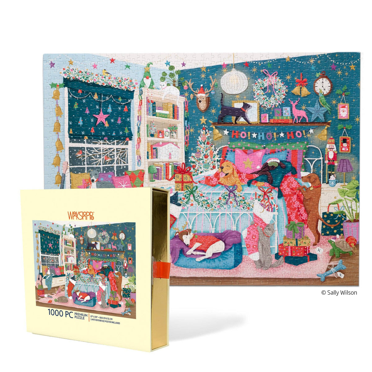 Christmas Morning 1000 Piece Puzzle Holiday Gift