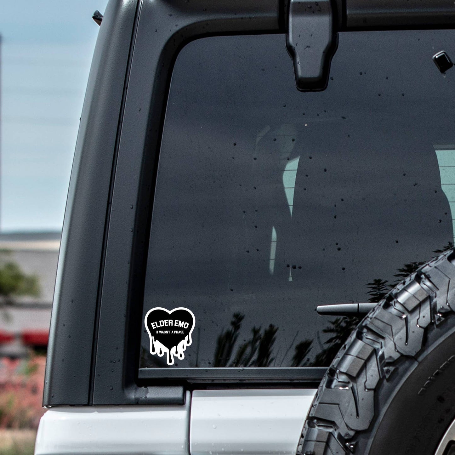 Elder Emo Gen X Millennial Music High Quality  Vinyl Sticker