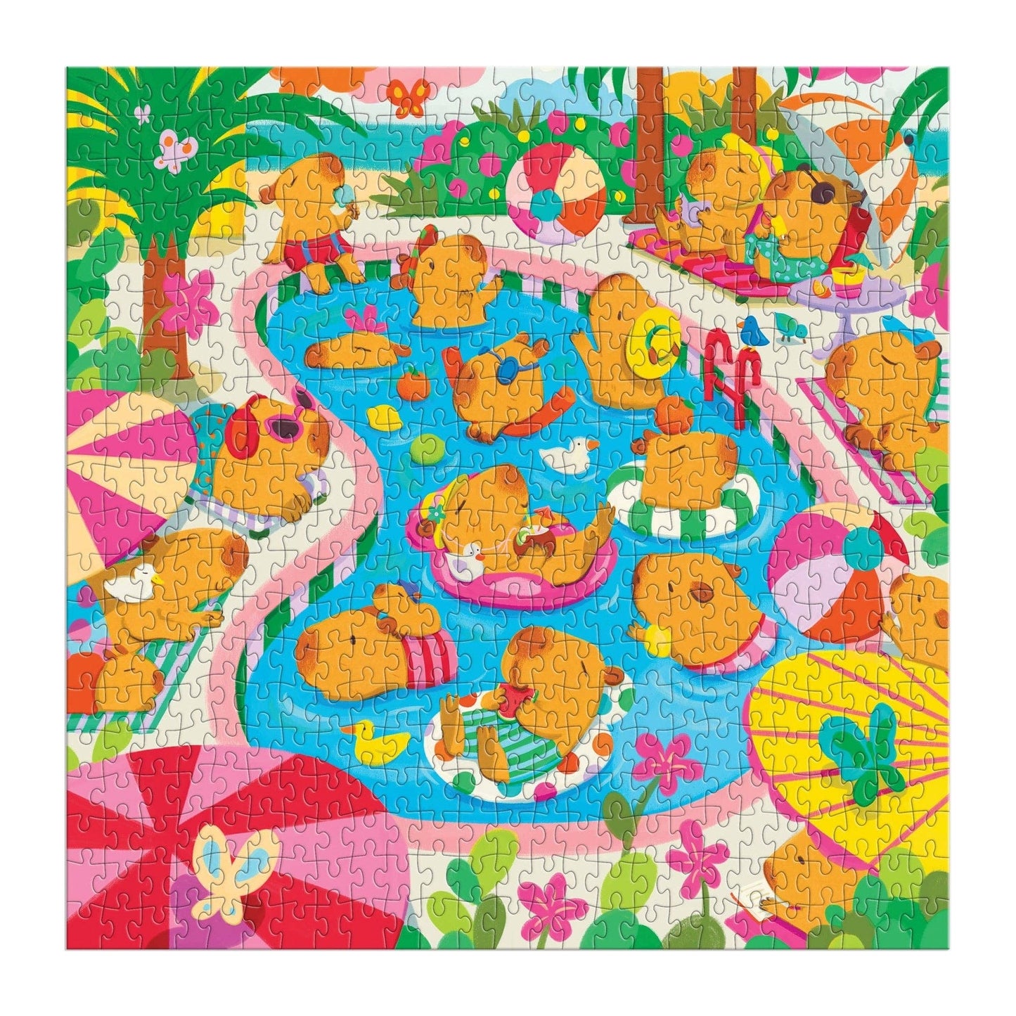 Capybara Pool Day Puzzle