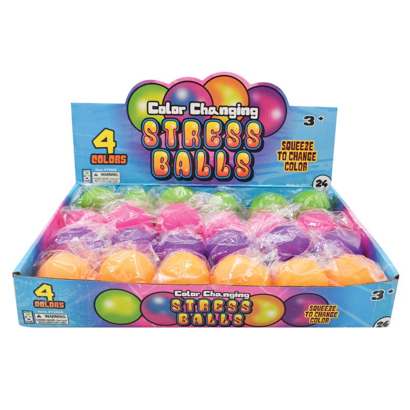 COLOR CHANGING STRESS BALL