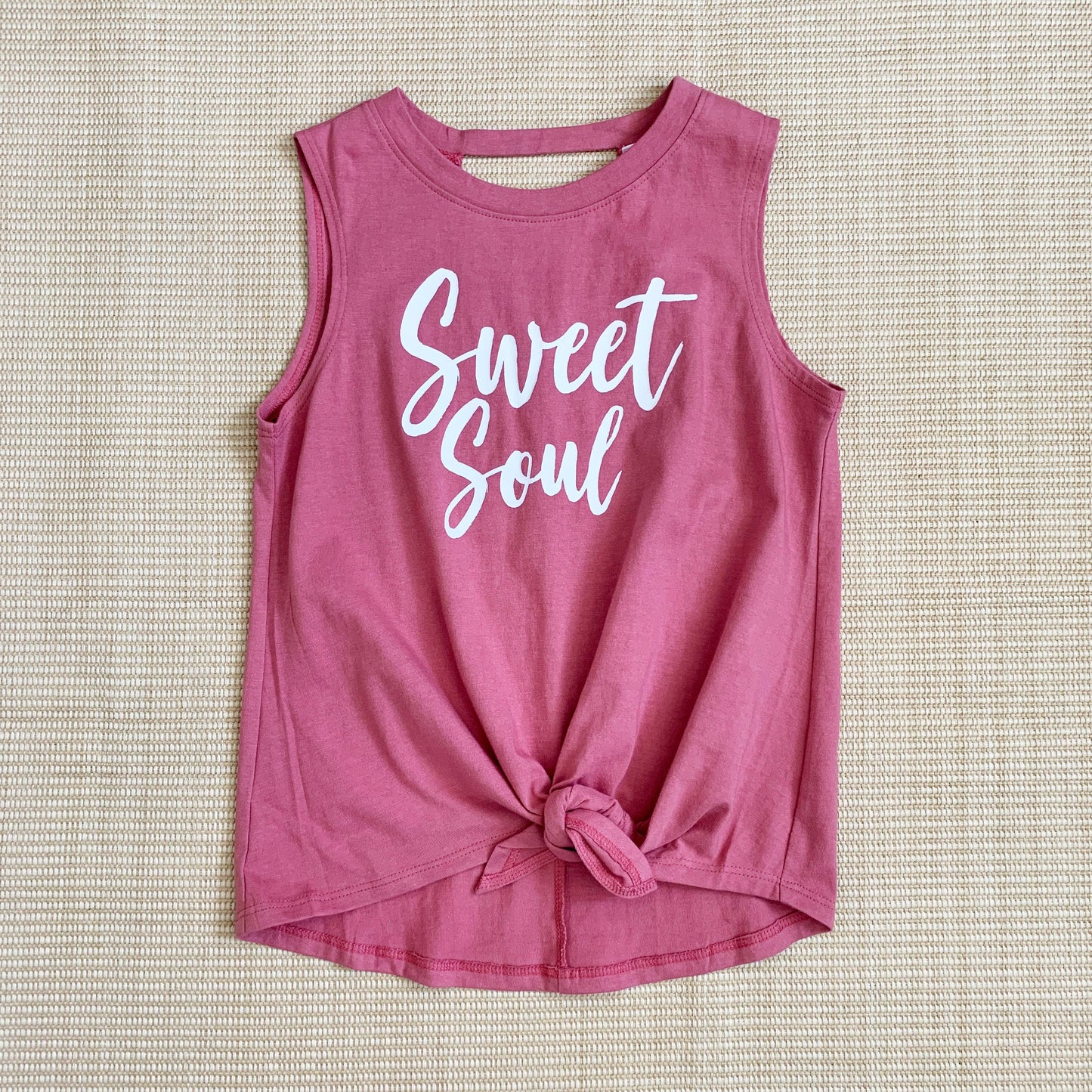 Sweet Soul Open Back Tank - TWEEN GIRLS