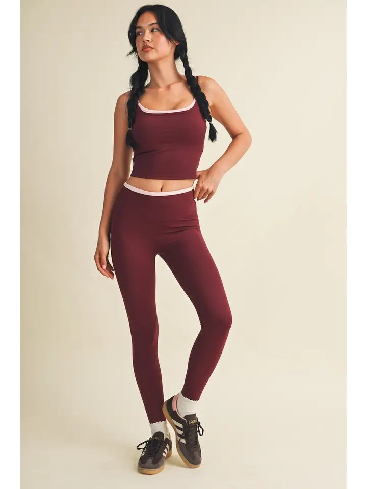 Double layered tank top