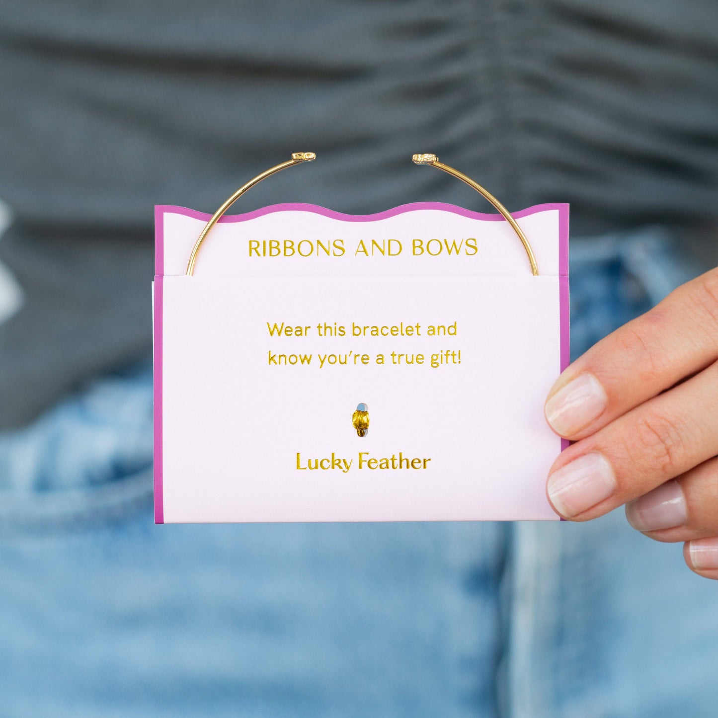 Ribbons and Bows Cuff Bracelet