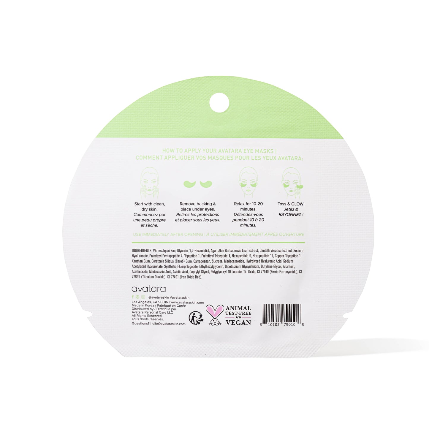 Soothe Sailing - Aloe Shimmering Eye Gels