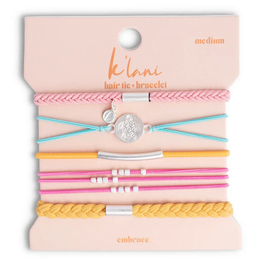 Embrace K'lani hair tie bracelets