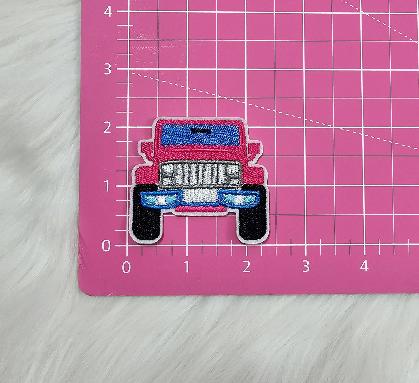 Pink Jeep Patch