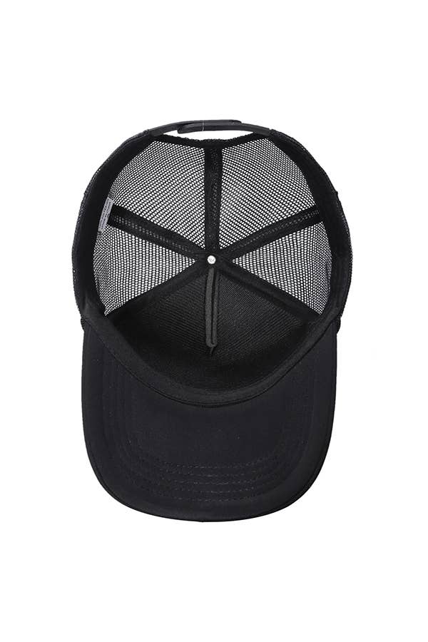 Classic Foam Trucker Hat Summer Mesh Rope Cap