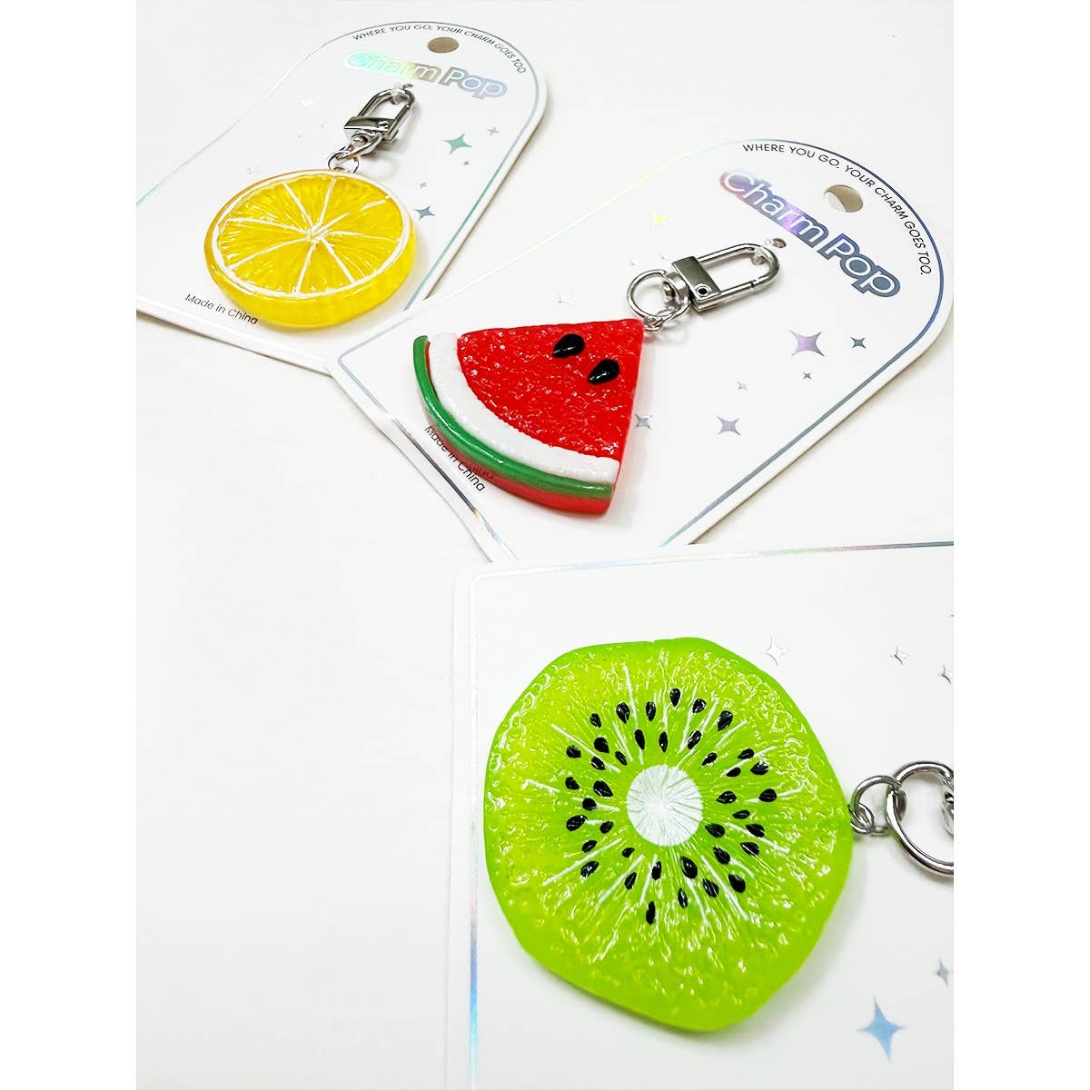 Fruit Key Charms