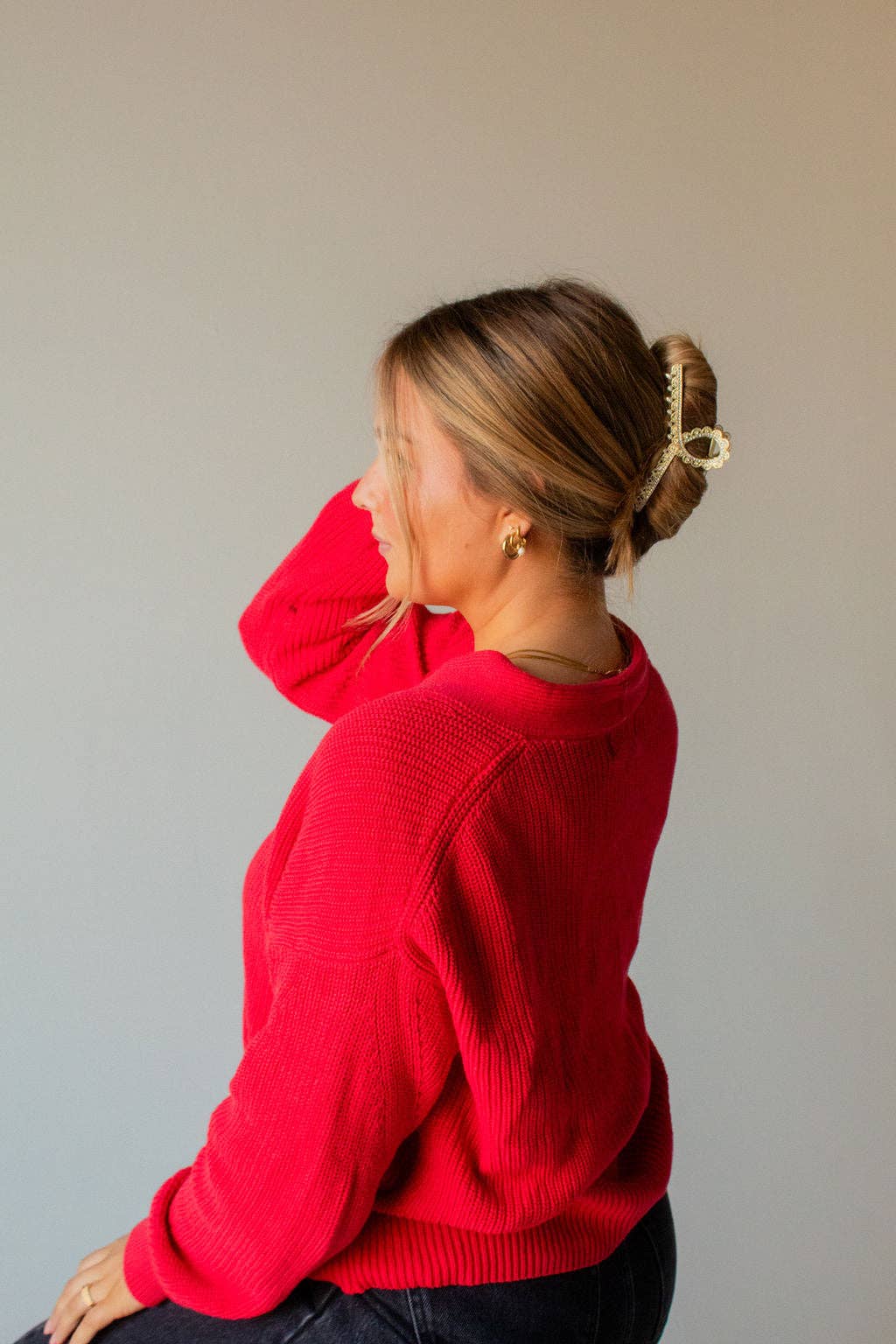 Queen Anne's Lace Claw Clip